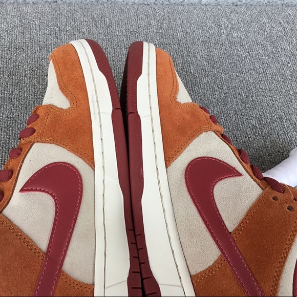 Nike SB Dunk Low Pro Dark Russet Cedar - Picture 7 of 7